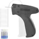 Tagging Gun for Clothing - 6 Steel Needles, 1000 pcs 2" Barbs Fasteners - Ideal for Retail, Boutiques & Consignment