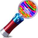 ArtCreativity Spinning Light Up Toy Wand Magic Ball with LED Lights, Sensory Spinner for Kids, Party Favors & Classroom Prizes, Autism-Friendly Gift