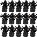 BLUE PANDA Black Balloon Weights - Pack of 15, 6 Oz, 4.5 In - Helium Balloon Weight Bulk for Table Centerpieces & Outdoor Events
