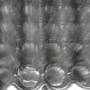 (24 Pack x 10 Sets) Stackable Cupcake Carrier Holders with 240 Pack Cupcake Liners, Plastic Cupcake Boxes Holders for 24 Cupcakes, Clear Cupcake Trays, High Tall Dome Lid Cupcake Containers