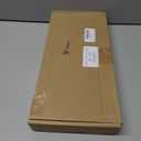 Set of 2 Lighted Christmas Tree Table Decoration with Golden Star Battery Operated Tabletop Prelit Mini Xmas Tree with LED Light up Desk Ornament for Home Mantel(Triangle,Gold)