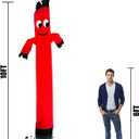 10FT Red Inflatable Tube Man with 3/4HP Blower, Air Dancer for Business