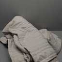 Luxury Soft Velvet Quilt Set King Size - Lightweight Velvet Bedding Set for All Season, Oversized Bedspread Coverlet Comforter Set with 2 Pillow Shams, Cream White, Striped (King/Cal.King (106" x 96"))