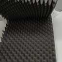 Geiserailie 2 Pcs Egg Foam Pad Eggs Chair Cushion to Relieve Back Foam Christmas Seat Cushion Chair Accessories Pad for Office Recliner Wheelchair Home Car (Egg,Black Gray) (18 x 16 x 4 inches Egg-shaped)