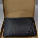 Puroma Bike Cover for 1 Bike, 190T Outdoor Waterproof Bicycle Covers Rain Sun UV Dust Wind Proof with Lock Hole for Mountain Road Electric Bike (Basic Black)