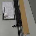 LookOurWay Feather Flag Pole Kit - 7 Feet Tall Advertising Flag Banner with Fiberglass Pole Set and Ground Spike for Business Promotion - Solid Colors - White