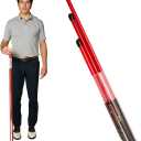 Shaun WEBB PGA Golf Alignment Sticks (Pack of 3) - Swing with Confidence and Accurately. Instant Feedback - Improve Your Swing - Align Your Body, Balls & Club
