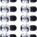 10 Pcs CAT40 45 Degree Pull Stud Retention Knob 0.74 Inch CAT40 Retention Knob Socket for CNC Machining Machines