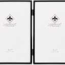 Lawrence Frames Metal Frame, Simply, Black, 5x7 Double