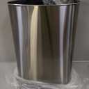 iTouchless Patented 13 G Stainless Steel Sensor Trash Can | AbsorbX Filter
