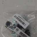 MEUS RACING SCX24 Axles Isokinetic 3-Section CVD 52 Max. Steering Angle +5mm Widened SCX24 Upgrades for Axial SCX24 Deadbolt C10 JLU Gladiator Bronco 1/24 RC Crawler (Front and Rear - Silver)