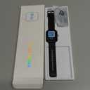 Tensky Smart Watch for Men/Women Android & iPhone, Alexa Built-in, 1.8" Touch Screen Fitness Tracker with Answer/Make Calls, 3ATM Waterproof Heart Rate/Sleep/SpO2 Monitor, Pedometer, 100+ Sport Modes (Black)