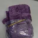 GRANNY SAYS Bathroom Rugs and Mats, 16" x 24" Non-Slip Bath Mat for Bathroom, Super Soft Absorbent Microfiber Bath Rug, Machine Washable and Dry, Small Purple Rug for Shower, Tub and Bath Floor