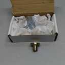 khtumeware 10 Pack Champagne Bronze Cabinet Knobs - 1-1/5 Inch Satin Brass Round Drawer Pulls for Kitchen Cabinet Hardware Dressers Knobs and Closets