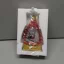 MerryPulse Christmas Snow Globe, Glitter Lighted Mini Christmas Tree Tabletop Decor-Santa Claus