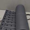 3-Zone Independent Warming Mat for Food 40"x17" XXL, Food Warming Mat with 17 Precise Temp Levels & 16H Timer, Heating Mat for Food, Silicone Roll-Up Food Warmer & Warming Tray for Party Buffets (Dark Gray)