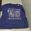 I Didn't Grow Up Saying With Liberty And Justice For All T-Shirt, 4X