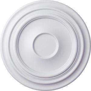 24 3/8"OD x 1 1/2"P Traditional Ceiling Medallion (Fits Canopies up to 5 1/2")