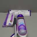 Swiffer PowerMop Multi-Surface Mop Kit for Floor Cleaning, Includes PowerMop, 2 Mopping Pad Refills, 1 Cleaning Solution with Fresh Scent and 2 Batteries (Purple and White)