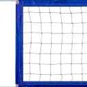 W.F&STAUB Sport Regulation Size Indoor/Outdoor Professional Volleyball Net with Steel Cable Top and Bottom, Volleyball Net for Beach Backyard Schoolyard