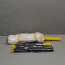 KeFanta Self-Wringing Twist Mop for Floor Cleaning, Long Handled Microfiber Floor Mop with Top Scouring Pad for Kitchen, Hardwood, Restaurant, Bathroom, Garages, Warehouses, Office,57-inch