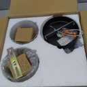 DLLT Wall Sconces Set of Two: Modern Bathroom Vanity Light Fixtures - Matte Black Vanity Lights with Clear Glass Shade - Farmhouse Wall Lamp for Bedroom Living Room Mirror Hallway Kitchen