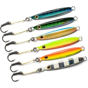 Palomar Fishing Flat Side Ocean Jig Fast Vertical Deep Drop Lure | MUSTAD Hook-Owner Ring | Kevlar Assist Cord|Next-Gen Graphene Paint | US Owned (75 grams/2.6 oz, 6-pack 2.0 Variety) Palomar Fishing Flat Side Ocean Jig Fast Vertical Deep Drop Lure | MUSTAD Hook-Owner Ring | Kevlar Assist Cord|Next-Gen Graphene Paint | US Owned (75 grams/2.6 oz, 6-pack 2.0 Variety)