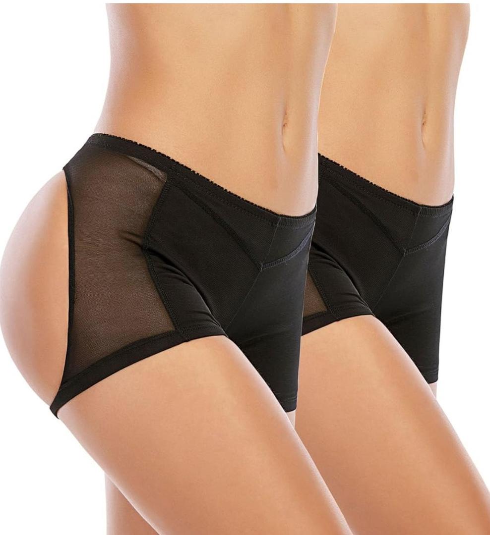 Dulchany Women Butt Lifter Shapewear Body Shaper Hip Enhancer Control Panties Seamless Butt Lifter Boy Shorts, Large