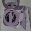 Lanflower Magnetic Eyelashes with Applicator Natural Magnetic Lashes Wispy False Eyelashes with Magnets Fairy Eyelashes No Need Glue Manga Lashes