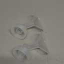 2pcs 18mm Flange Compatible with Spectra S1 S2 9 Plus Synergy Gold Ameda MYA Motif Luna Breast Pump, Replacement to Spectra Pump Parts, Breast Pump Shields 18mm Replace S1 S2 Parts