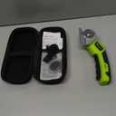 4V Rechargeable Rotary 2000 mAH Cordless Electric Scissors (purple)