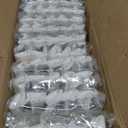 Joyido 400PCS Pre Rolled Silver Plastic Silverware Sets  Heavy Duty Silver Cutlery  Include 100 Pack Wrapped Disposable Utensils with Napkins for Parties & Dinners & Weddings