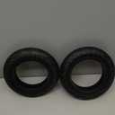 10x2.125 Scooter Tire,10x2/54-152 electric Rubber Solid Tire for Gotrax G4/XR/V2 Ninebot F25/F65 Electric Scooter Front and Rear Replacement (2 Pack Black)