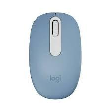 Logitech M196 Bluetooth Wireless Mouse, Compact and Portable Mouse for Laptops, Tablets and More, 12-Month Battery, Smooth Tracking, Compatible with PC and Mac, Windows and macOS - Blue(One Size)