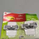 Command Broom and Mop Grippers Wall Hook, White, Damage Free Organizing, 2 Hangers