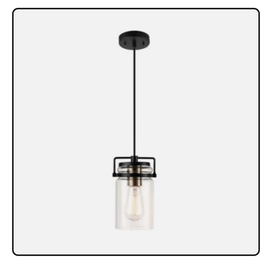 Oliver 1-Light Dark Bronze Plug-In or Hardwire Pendant Lighting with 15 ft. Cord