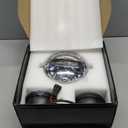 SPL 1000% Bright 7 inch Motorcycle LED Headlight with Halo DRL 4.5" Fog Passing Lights DOT Kit Compatible with Road King Electra Glide Street Glide Heritage Softail Ultra Classic Fat Boy Tri, Black