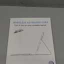 Harvopu for iPad Air 13 Inch & Pro 12.9 Case with Keyboard - Multi-Touch Trackpad, 7 Colors Backlit, Detachable Folio Keyboard Cover for iPad Pro 12.9 (6th, 5th, 4th, 3rd gen), Air 13 M3/M2 (Purple)