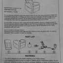 Sweetcrispy Massage Recliner Chair for Adults, Adjustable Home Theater Seating with Lumbar Support, Small Recliners for Small Spaces, Dark Grey (25.2"D x 29.2"W x 38.7"H)