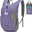 SKYSPER 10L Hiking Backpack Small Hiking Daypack Packable Lightweight Travel Day Pack for Women Men(Purple)