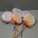 6 Pcs 16'' Large Candy Party Decorations Giant Lollipop Candies Prop Decor with Sticks for Christmas Tree Pastel Lollipop Photo Prop for Valentines Birthday Candy Party(Macaron Color)