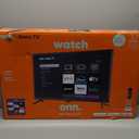 ONN 32-inch Roku Smart TV LED + Free Wall Mount with Wi-Fi Connectivity and Mobile App | Flat Screen TV Compatible with Apple Home Kit | Alexa and Google Assistant 