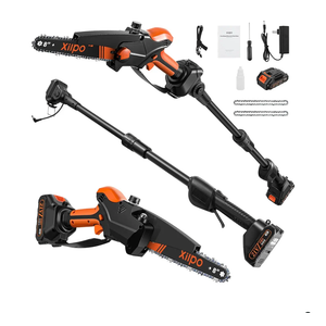 Brand: xilpo
2-in-1 Cordless Pole Saw,8 Inch Electric Pole Chainsaw for Tree Trimming with 21V Battery, Auto Oiling, 15 FT Max Extension Portable Pole Saws for Aerial logging, pruning, landscaping