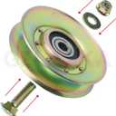 GELASKA 139245 Idler Pulley Replaces 532139245 Pulley Idler Craftsman 127783, 532127783, Craftsman Idler Pulley 139245, 123766X, 532106298 for Husqvarna GT160, GT190, GT200, GT2500 Mowers