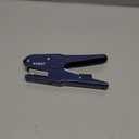 AFMAT Effortless Plier Stapler, Metal 30 Sheet Stapling Plier, 15000+ Stapling Times, with Staples & Reload Button, Handheld Stapler Heavy Duty, Space Save Size, Good for Office, Home, School, Blue