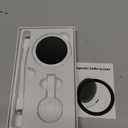 Selfie Monitor Screen for iPhone, Back Camera Preview with Remote, Plug and Play, No App Required, Magnetic Vlog Selfie Monitor Screen, 60FPS AMOLED Display for Live Stream TikTok YouTube - Off White