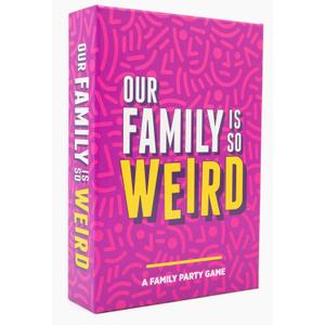 DSS Games Our Family is So Weird - A Fun Family Party Card Game to Decide Whos Most Likely to Idea for Kids, Adults & Groups | Great for Conversation Starters, Family Game Night