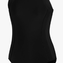 beautyin Girls Swimsuit Athletic One Piece Practice Swimwear Competition Bathing Suit
 (9-10 years, Black)