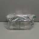 Clear Thickened Portable Caddy Tote, Shower Caddy with Handle for Art Supplies, Makeup, Crafts, Colored Pencils, Sewing, Office Supplies (Clear)