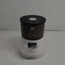 IMIPAW Automatic Cat Feeders, 3L Timed Cat Dry Food Dispenser, Dual Power Supply, Programmable Portion Size, Auto Pet Feeder for Cats and Small Dogs (White)